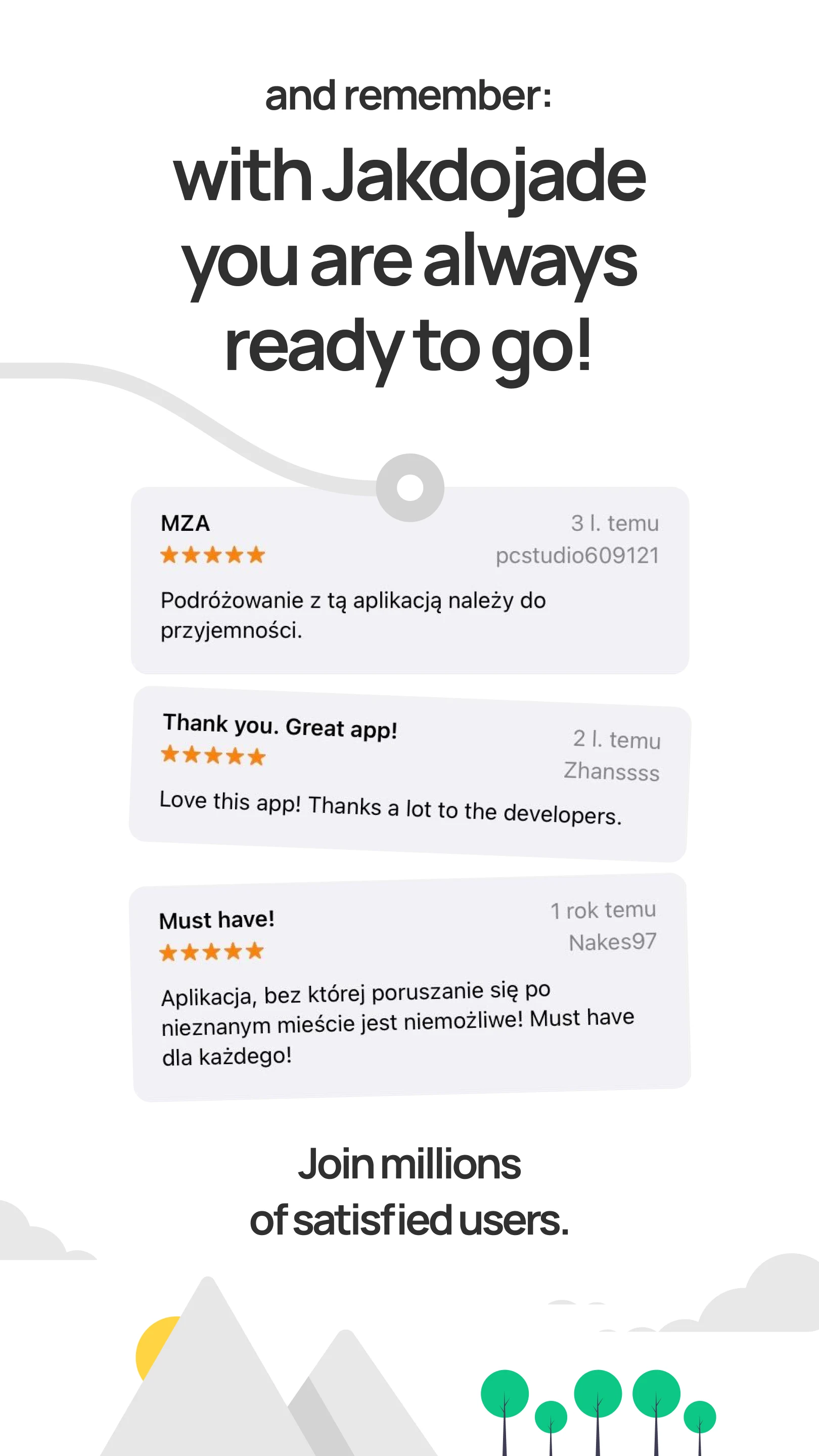 Jakdojade: public transport screenshot